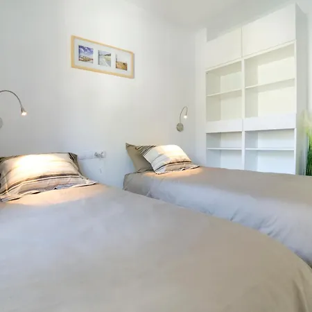 公寓 Duplex Moderno 3 Hab Parking, Vistas Al Mar Y Terraza 锡切斯